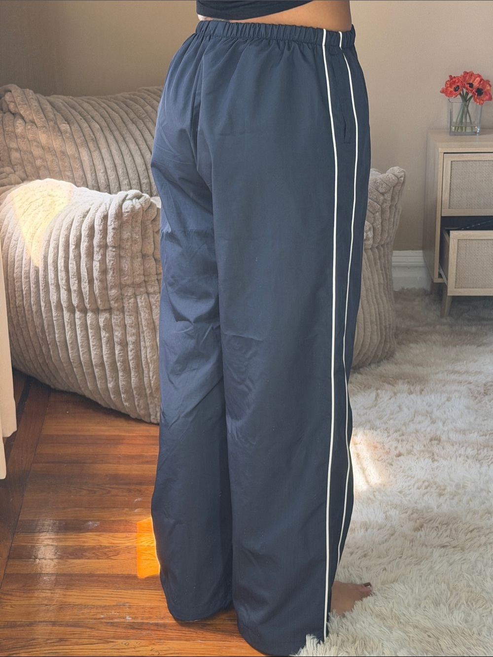 Navy Track-pants, size M - Picture 4 of 6